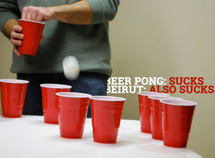 Drinking games - beer pong, quarters, Land Mines, kings - Thrillist