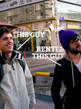 two tourist guys