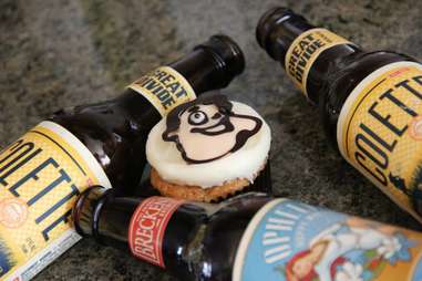 cupcake with beer