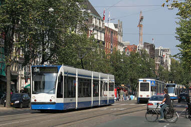 Amsterdam tram