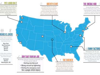 Funniest Cities in America - Chicago Tops List - Boston Ranks Second ...