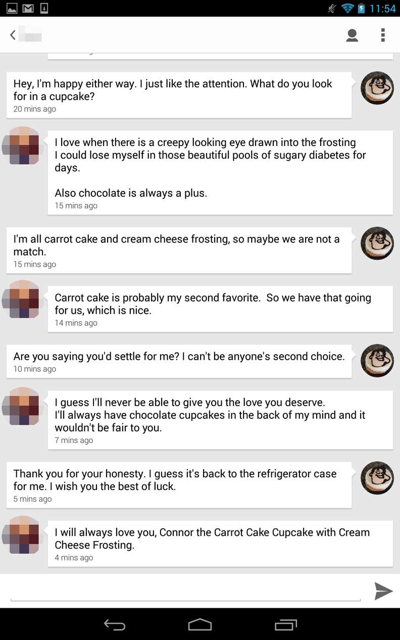 Tinder conversation