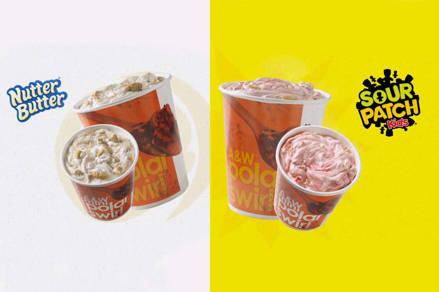 A&W Nutter Butter and Sour Patch Kids Polar Swirls Debut ...