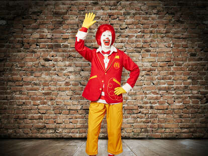 Ronald mcdonald costume deals