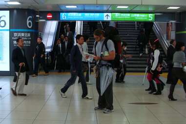 man in airport