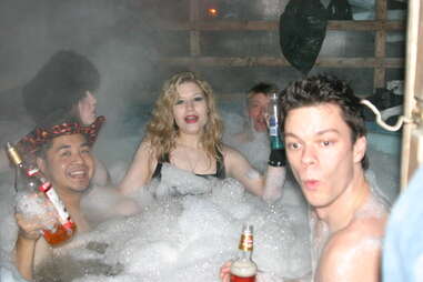 hot tub party