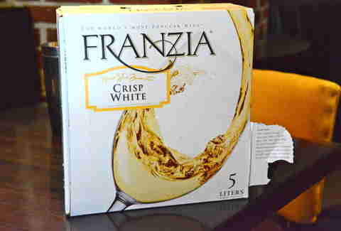 Franzia Wine Sweetness Chart