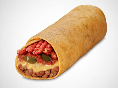 Taco John's Flamin' Hot Cheetos Burrito