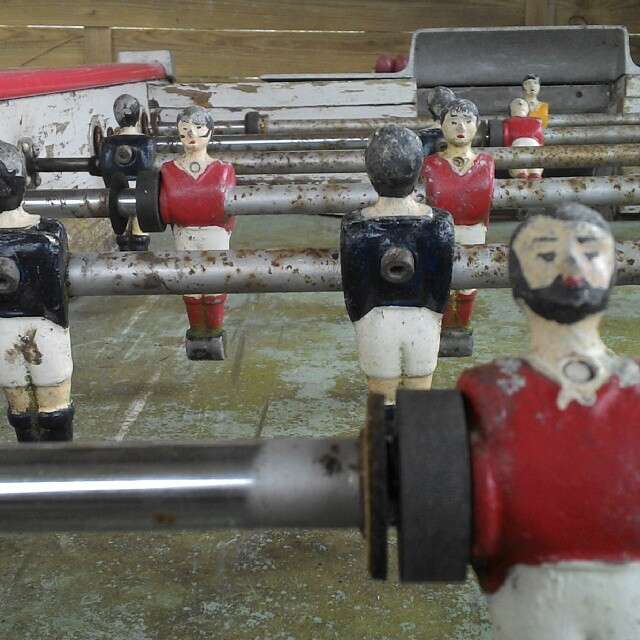 foosball table