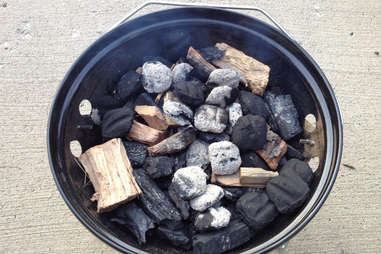 briquettes and lump charcoal