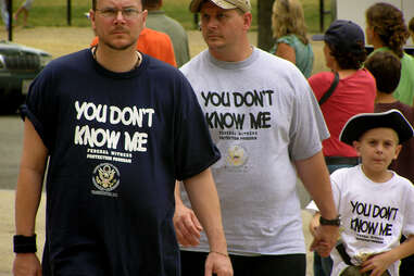 Witness Protection T-shirts Things you have to explain to out-of-towners about DC