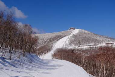 north korean ski slope