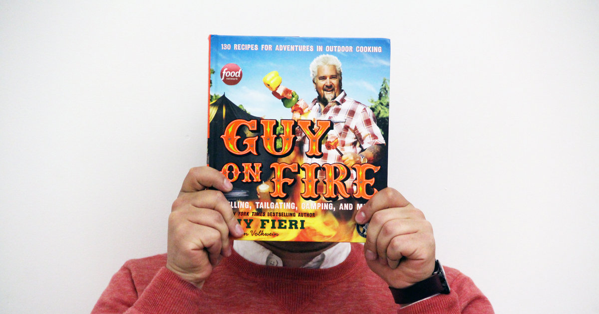 Camping Cookbook by Food Network Star Guy Fieri Guy On Fire Thrillist