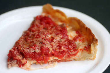 deep dish pizza