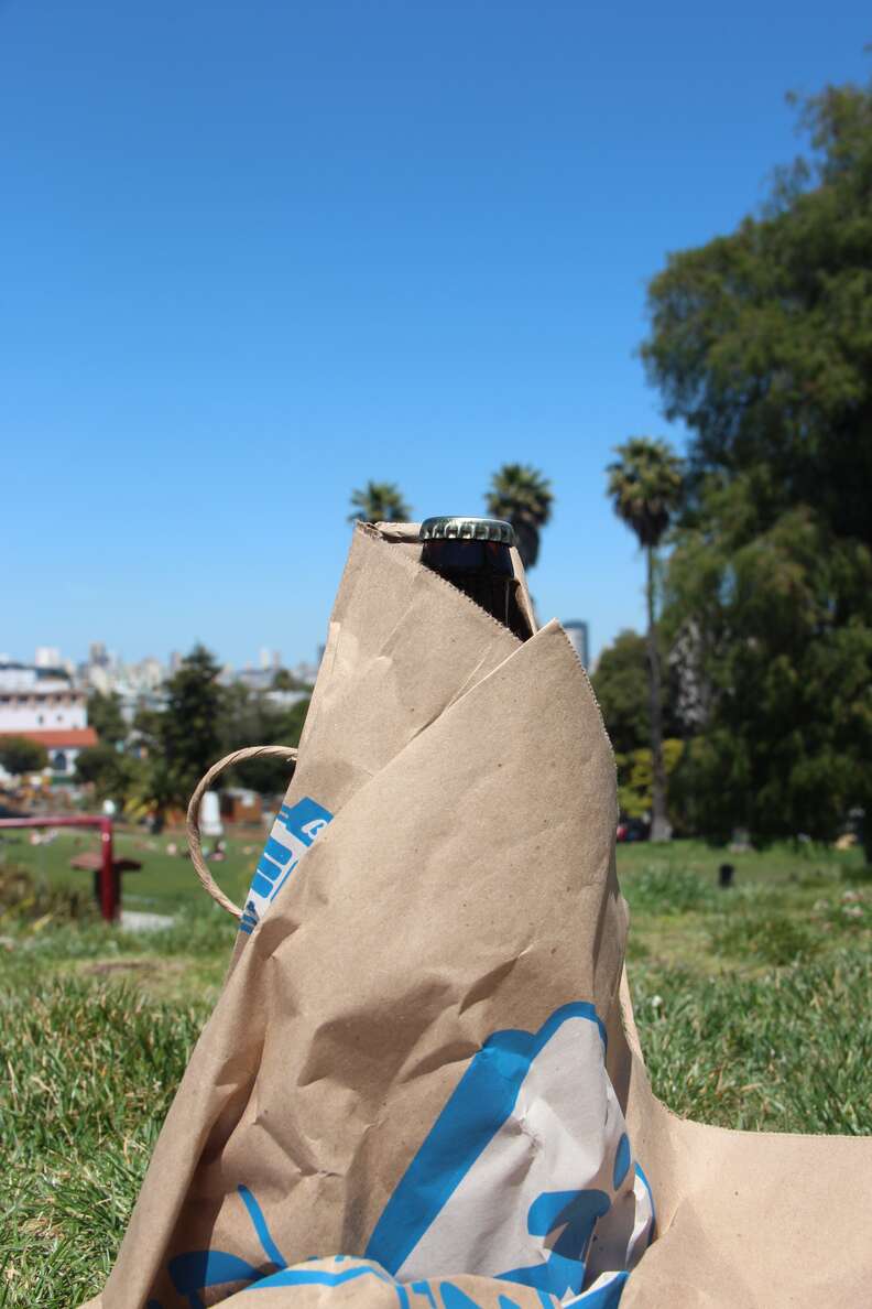 Paper bagging at Dolores