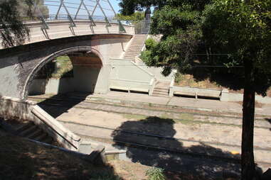 Tracks at Dolores park