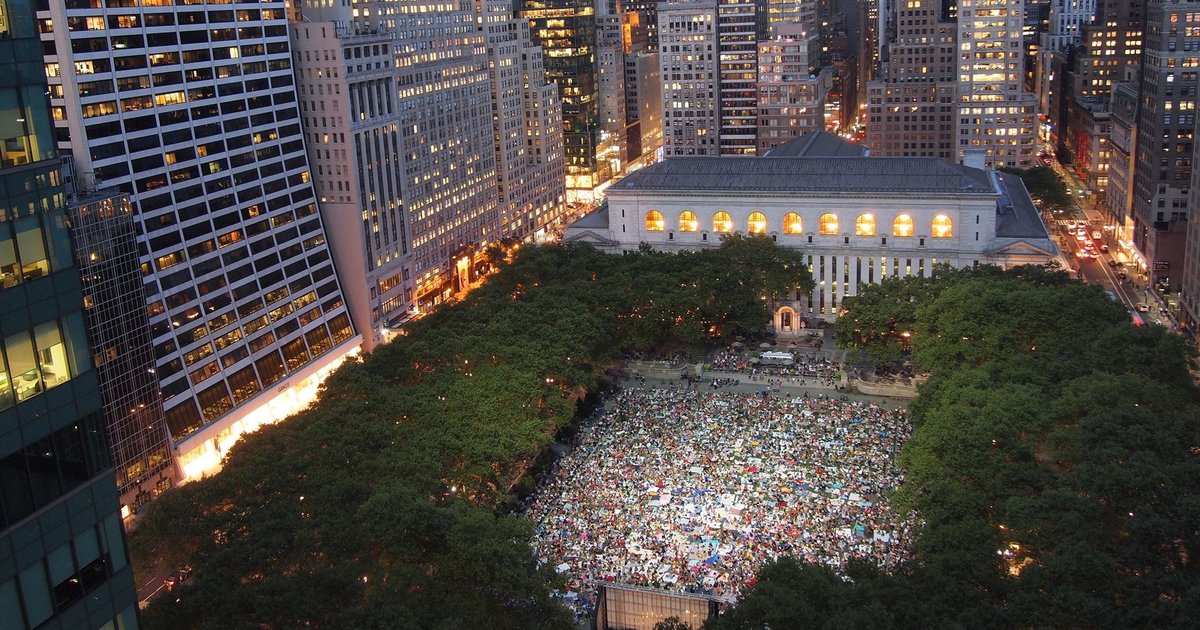 Outdoor Movie NYC Calendar 2014 Every Free Summer Film New York