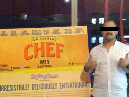 reviewing chef