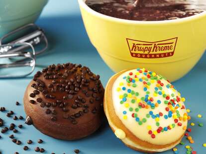 Krispy Kreme cake batter donuts