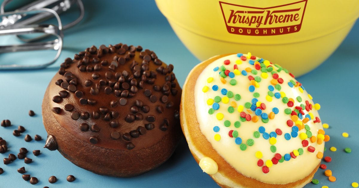 Krispy Kreme Cake and Brownie Batter Donuts Get Limited Run Thrillist