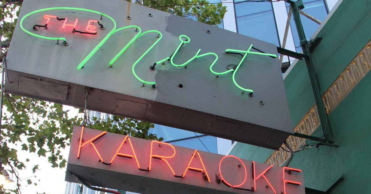 The Mint Karaoke Lounge A San Francisco, CA Bar.