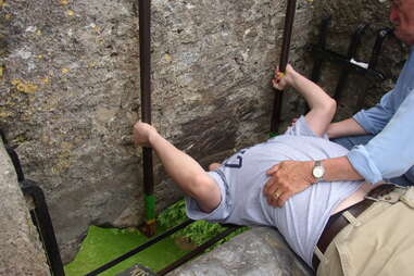 blarney stone kiss