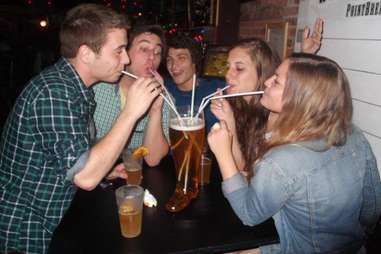 Giant beers - das boot - NYC