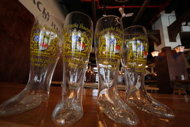 Giant beers - das boot - NYC