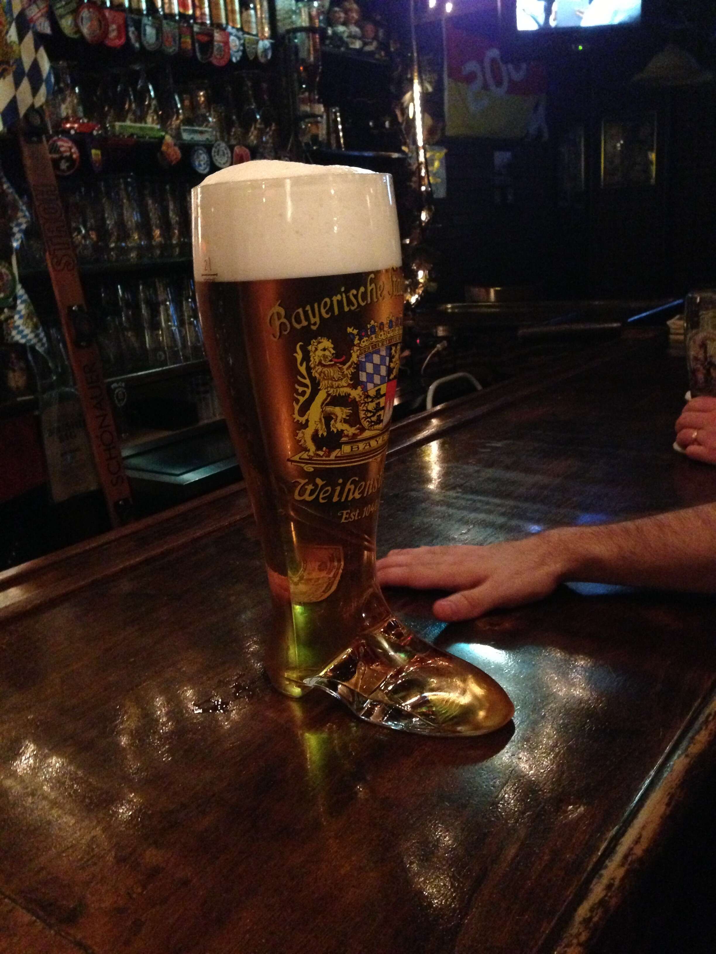 Giant beers - das boot - NYC