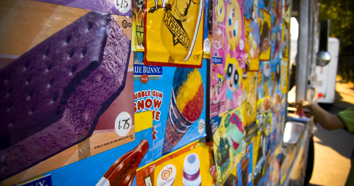 ice cream truck popsicles