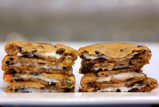 Chips Ahoy Oreo Creme Filled and Birthday Frosting Filled Cookies