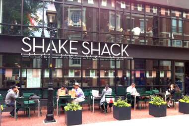 Shake Shack Harvard Square Newest patios BOS