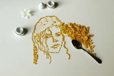 Michael Jackson Corn Flakes art