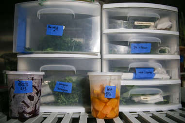 labeled food