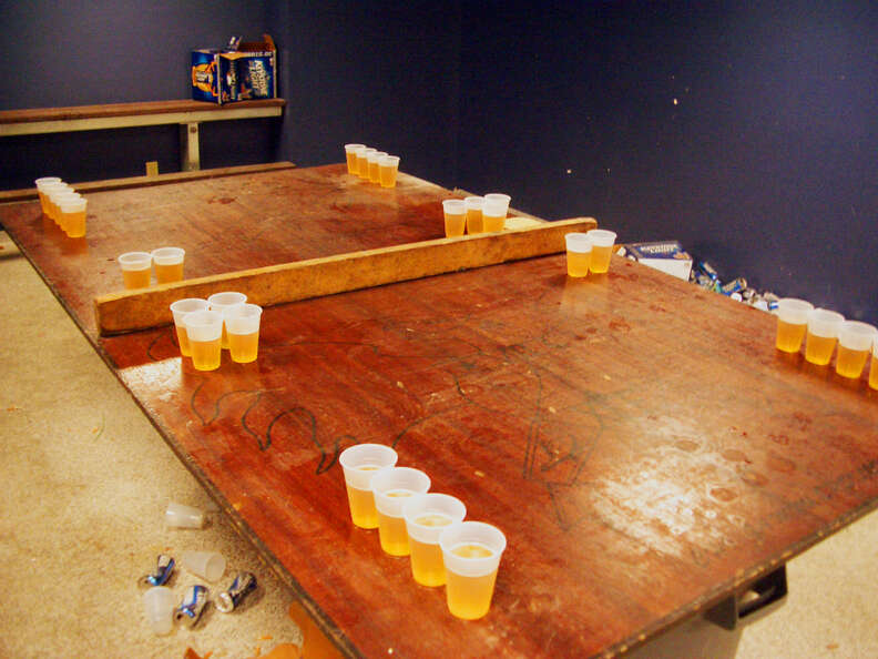 dartmouth beer pong