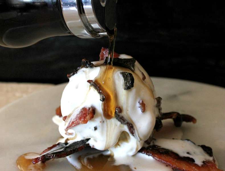 Maple Bacon Ice Cream Recipe from Oh, Bite It! Thrillist