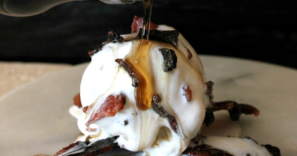 Maple Bacon Ice Cream Recipe from Oh, Bite It! Thrillist