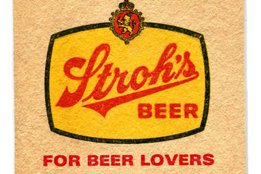 stroh's beer