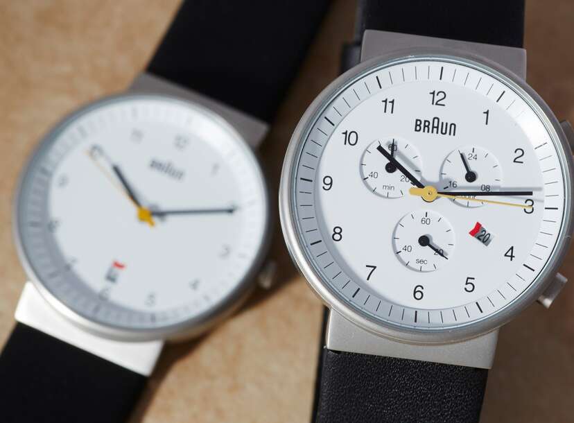 Braun online chronograph watch