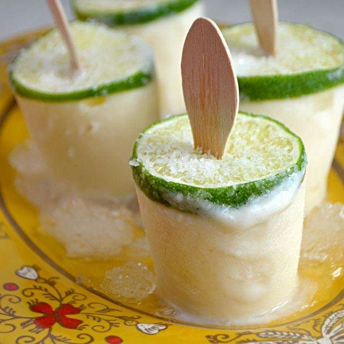 Margarita popsicles