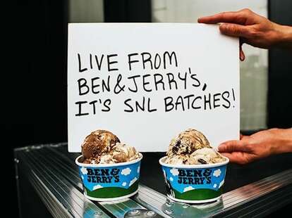 Ben & Jerry's Lazy Sunday and Gilly's Catastrophic Crunch