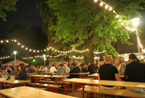 Prater Biergarten Kastanienallee A Berlin Germany Bar