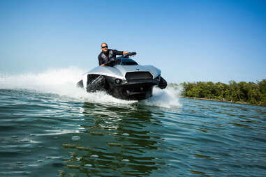 Show the water the what for on a Quadski XL