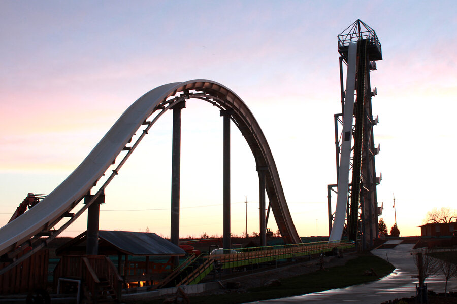 Water Rides Talklest World's Tallest Water Slide to Open in July - Watch Heart-Pumping Video ...