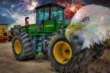 John Deere being American as hell