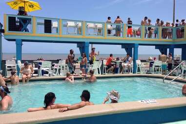 Float Pool & Patio Bar Galveston Drinking Guide HOU