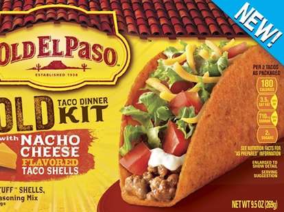 Old El Paso Nacho Cheese-Flavored Shells