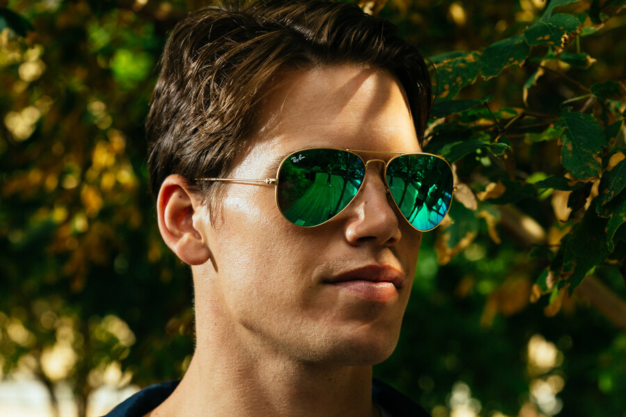 Ray ban hot sale men's aviator glasses