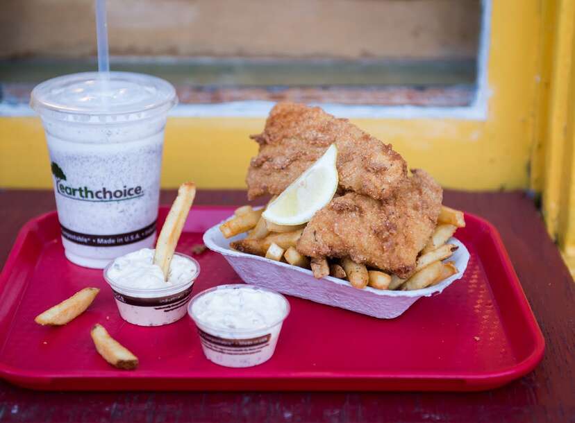 Fish & Chips - Main Menu - The Crab Pot Seattle