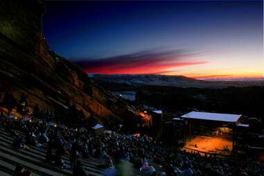 red rocks